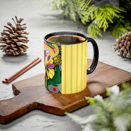 Enchanted Pansy Elegance Colorful Mugs (11oz, 15oz)