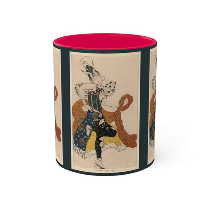 The Peri by Leon Bakst Colorful Mugs, 11oz