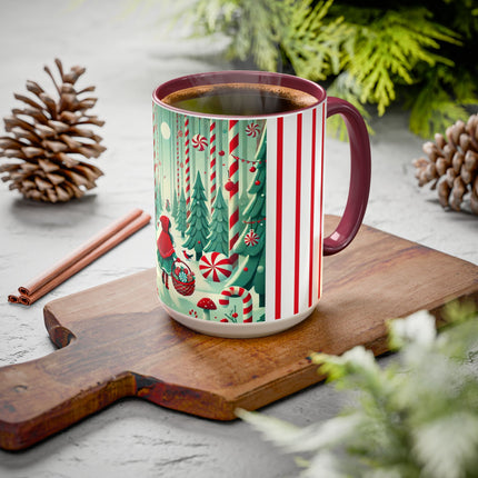 Enchanted Candy Forest Colorful Mugs (11oz, 15oz)