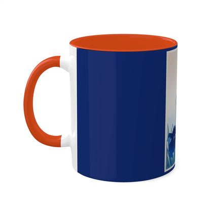 Irises by Ohara Koson Colorful Mugs, 11oz