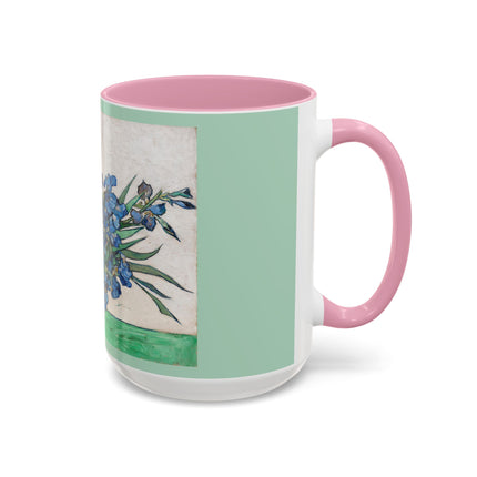 Irises by Vincent Van Gogh Colorful Mugs (11oz, 15oz)