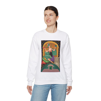 May & Emerald (from the Gem Series) by Sofia Chiostri Heavy Blend™ Crewneck Sweatshirt