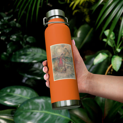 Rita Rides on the Dolphin by Warwick Goble Copper Vacuum Insulated Bottle, 22oz