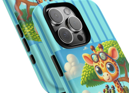 Giraffe Lookout Phone Cases