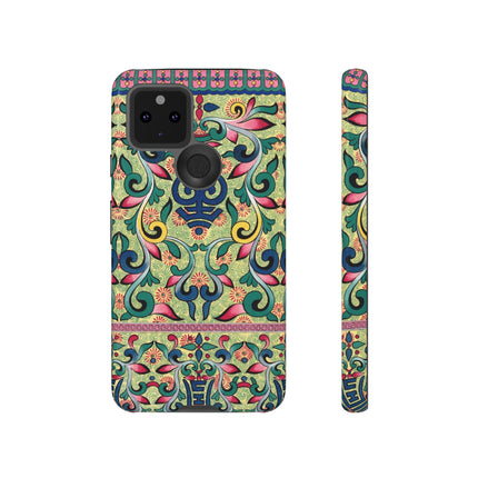 Colorful Flower Pattern by Owen Jones Phone Cases