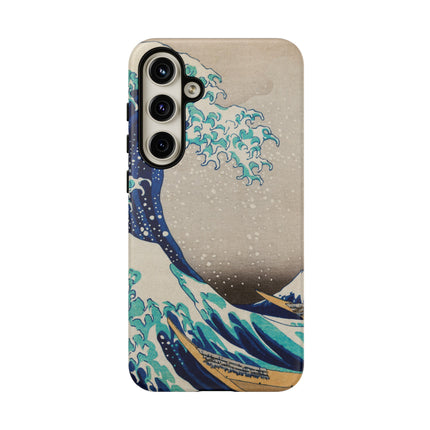 The Great Wave off Kanagawa by Katsushika Hokusai Phone Cases