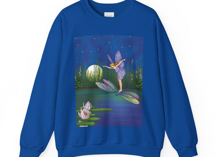 Fairy on a Dragonfly Heavy Blend™ Crewneck Sweatshirt