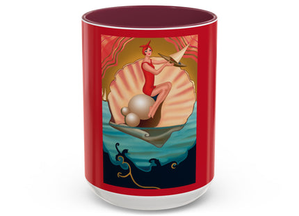 Pearls of the Sea Colorful Mugs (11oz, 15oz)