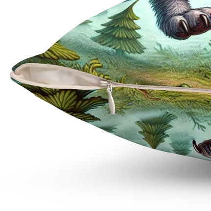 Wolverine Vanguard Spun Polyester Square Pillow