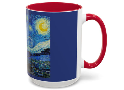 The Starry Night by Vincent Van Gogh Colorful Mugs (11oz, 15oz)