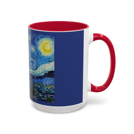 The Starry Night by Vincent Van Gogh Colorful Mugs (11oz, 15oz)