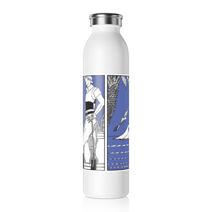 Coastal Elegance Slim Water Bottle