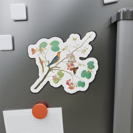 Orange-Headed Ground Thrush by Shaikh Zain al–Din Die-Cut Magnets (5 Sizes)