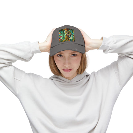 Silent Stripes Unisex Distressed Cap
