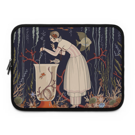 L'Etourdissant Petit Poisson (The Dazzling Little Fish) by George Barbier Laptop Sleeve