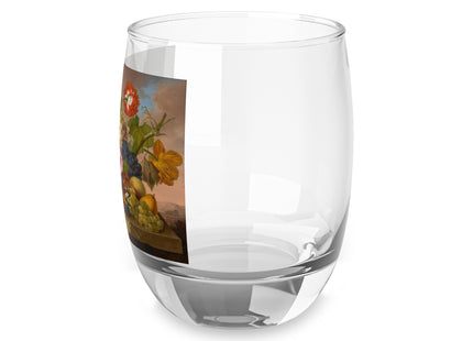 Floral Still Life by Franz Xaver Petter Whiskey Glass