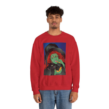 Mirror, Mirror A Witch's Touch Women’s Unisex Heavy Blend™ Crewneck Sweatshirt
