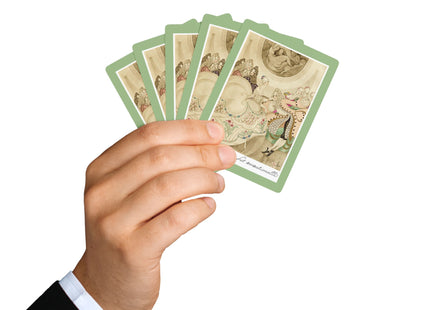 Sur talons rouges (On Red Heels) pl 01 by Gerda Wegener Playing Cards