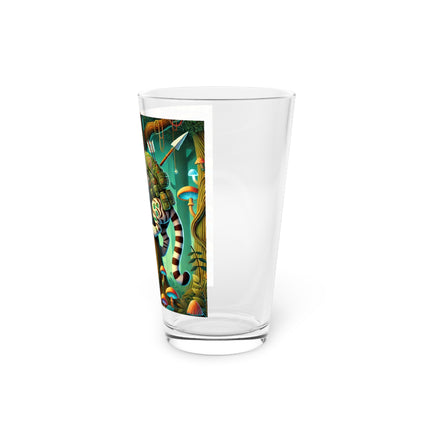 Silent Stripes Glass, 16oz