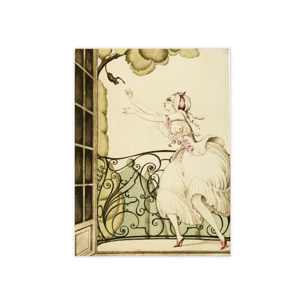 Sur talons rouges (On Red Heels) pl 02 by Gerda Wegener Ceramic Tile