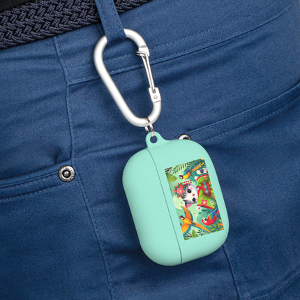 Parrot Dance of the Geisha Kitten AirPods and AirPods Pro Case