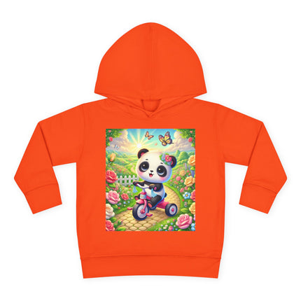 Garden Path Adventure Toddler Pullover Fleece Hoodie