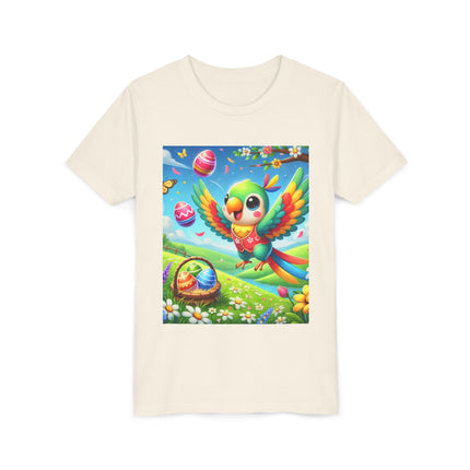 Easter Parrot Youth Short Sleeve Tee