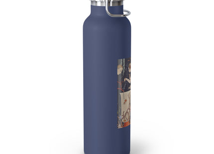 L'Etourdissant Petit Poisson (The Dazzling Little Fish) by George Barbier Copper Vacuum Insulated Bottle, 22oz