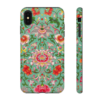 Colorful Floral Pattern by Owen Jones Phone Cases