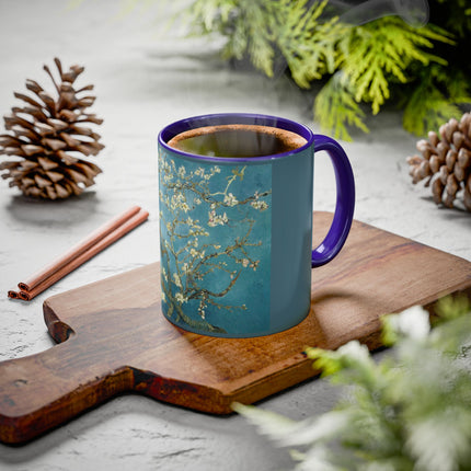 Almond Blossom by Vincent van Gogh Colorful Mugs (11oz, 15oz)
