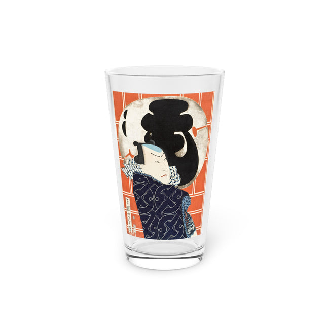 The Actor Bandō Hikosaburō V and the Mo troupe by Tsukioka Yoshitoshi Glass, 16oz