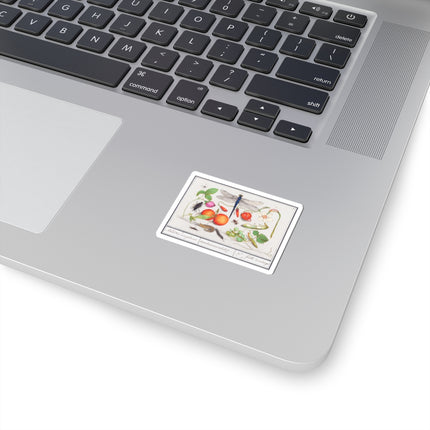 Natural History Ensemble, No. 7 by Anselmus Boëtius de Boodt Kiss-Cut Stickers (4 Sizes)