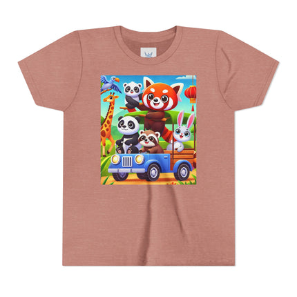 Safari Friends on the Move Youth Short Sleeve Tee