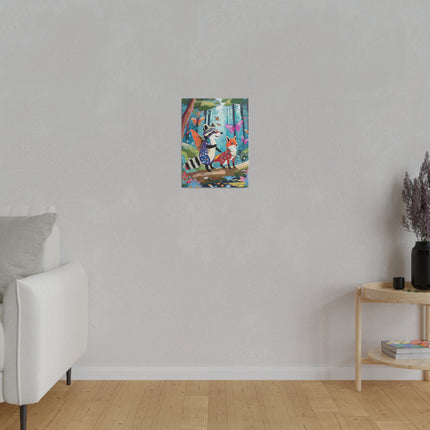 Whimsical Woodland Matte Canvas, Stretched, 0.75"