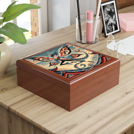 Dragon Fairy of the Temple Jewelry Box – Guardian Elegance & Mythic Beauty