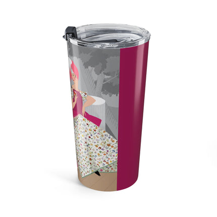 The Red Bird 20oz Tumbler – Gentle Storybook Charm & Elegant Whimsy