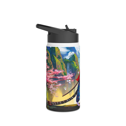 Cyber Samurai Rat Stainless Steel Water Bottle