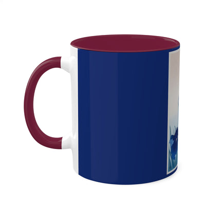 Irises by Ohara Koson Colorful Mugs, 11oz