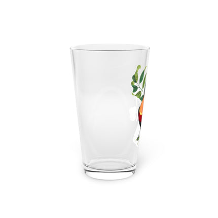 Channel Billed Toucan by Paul Gervais Glass, 16oz