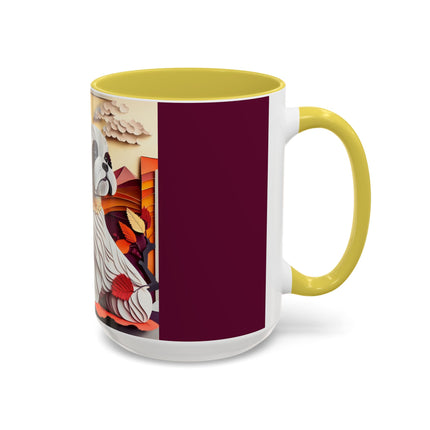 Shih Tzu at an Autumn Colorful Mugs (11oz, 15oz)