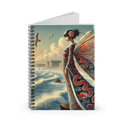 The Coastal Fairy Spiral Notebook – Ruled Line