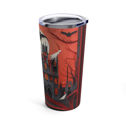 Halloween Night Scene Tumbler 20oz