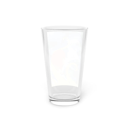Flame of the Tempest Pint Glass – Fiery Storm & Dramatic Elegance