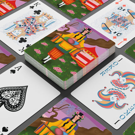 Elegance and Blooms Playing Cards