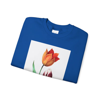 Tulip by Anselmus Boëtius de Boodt Heavy Blend™ Crewneck Sweatshirt