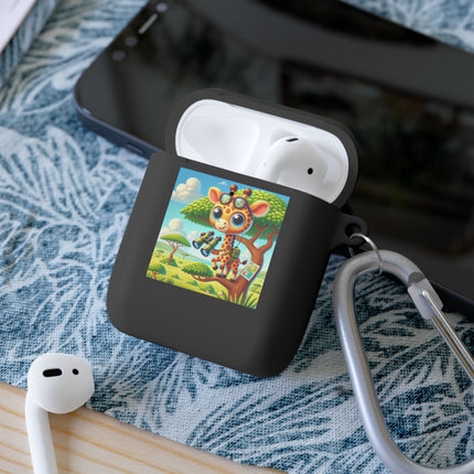 Savanna Lookout – Adventurous Giraffe Scout AirPods and AirPods Pro Case
