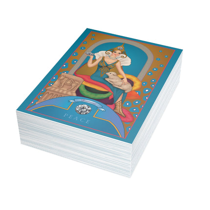 April & Diamond (from the Gem Series) by Sofia Chiostri Postcard Bundles (envelopes included)  - Bundles of 10, 30, 50 Pieces