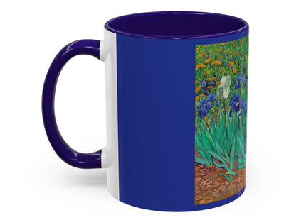 Irises by Vincent Van Gogh Colorful Mugs (11oz, 15oz)