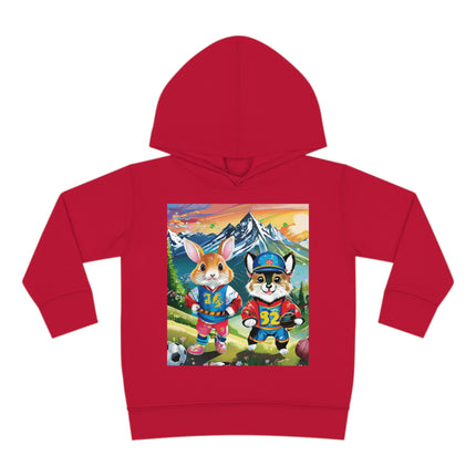 Animal Athletes Toddler Pullover Fleece Hoodie
