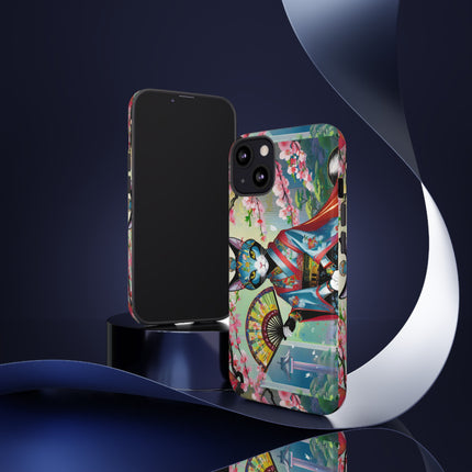 Cyberpunk Geisha Phone Cases